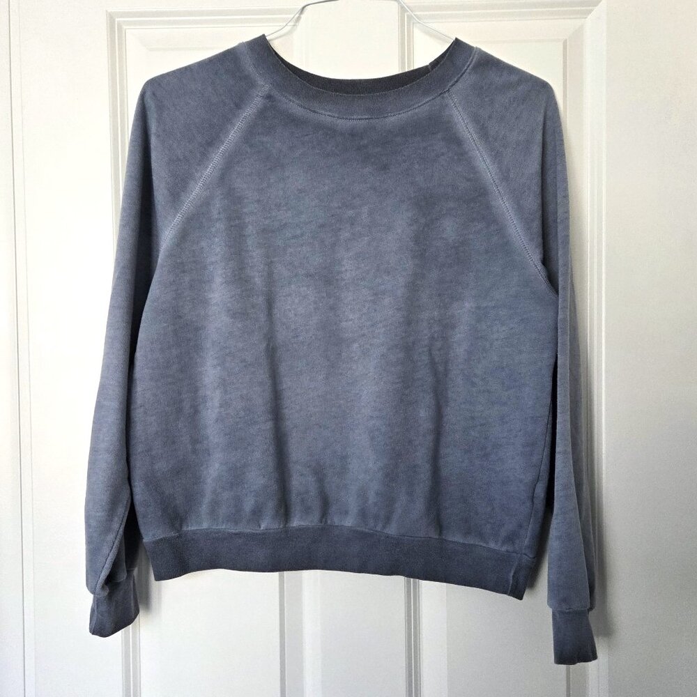 Treasure & Bond Soft Blue-Gray Sweatshirt